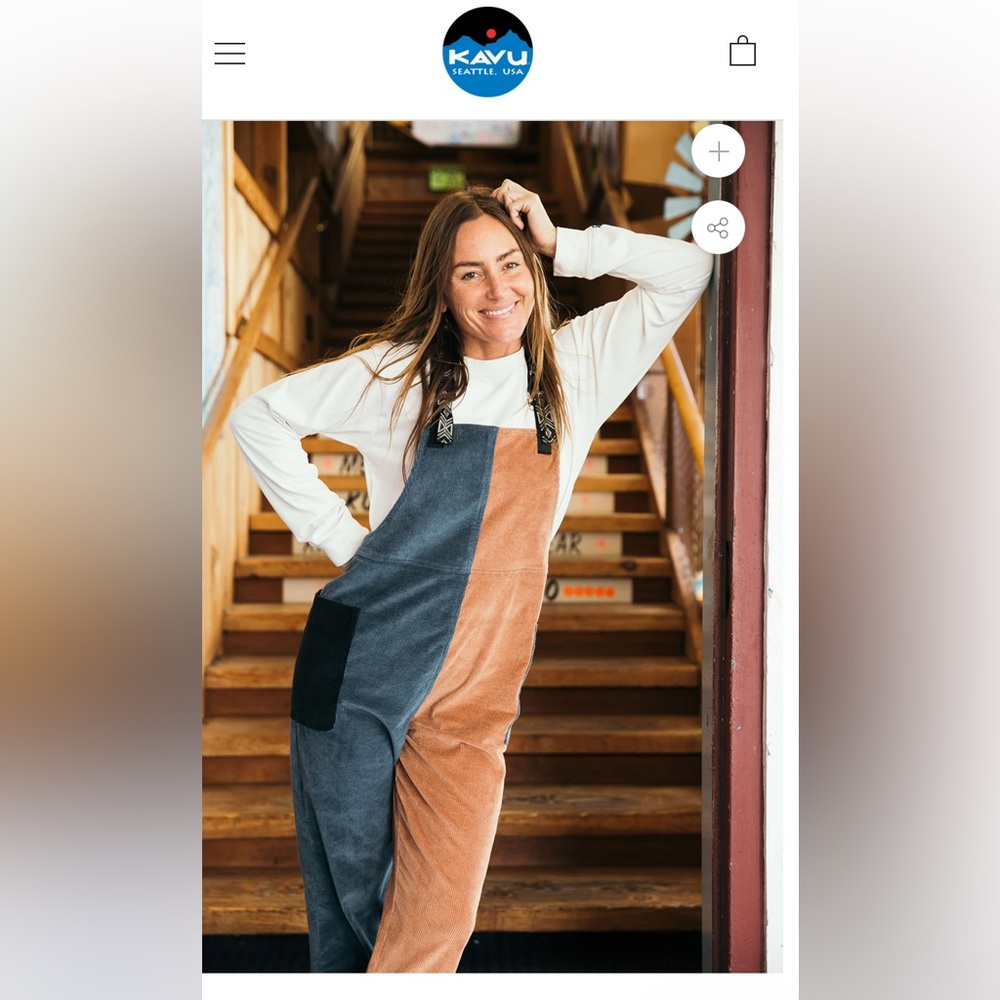 Kavu San Juan Corduroy Overalls